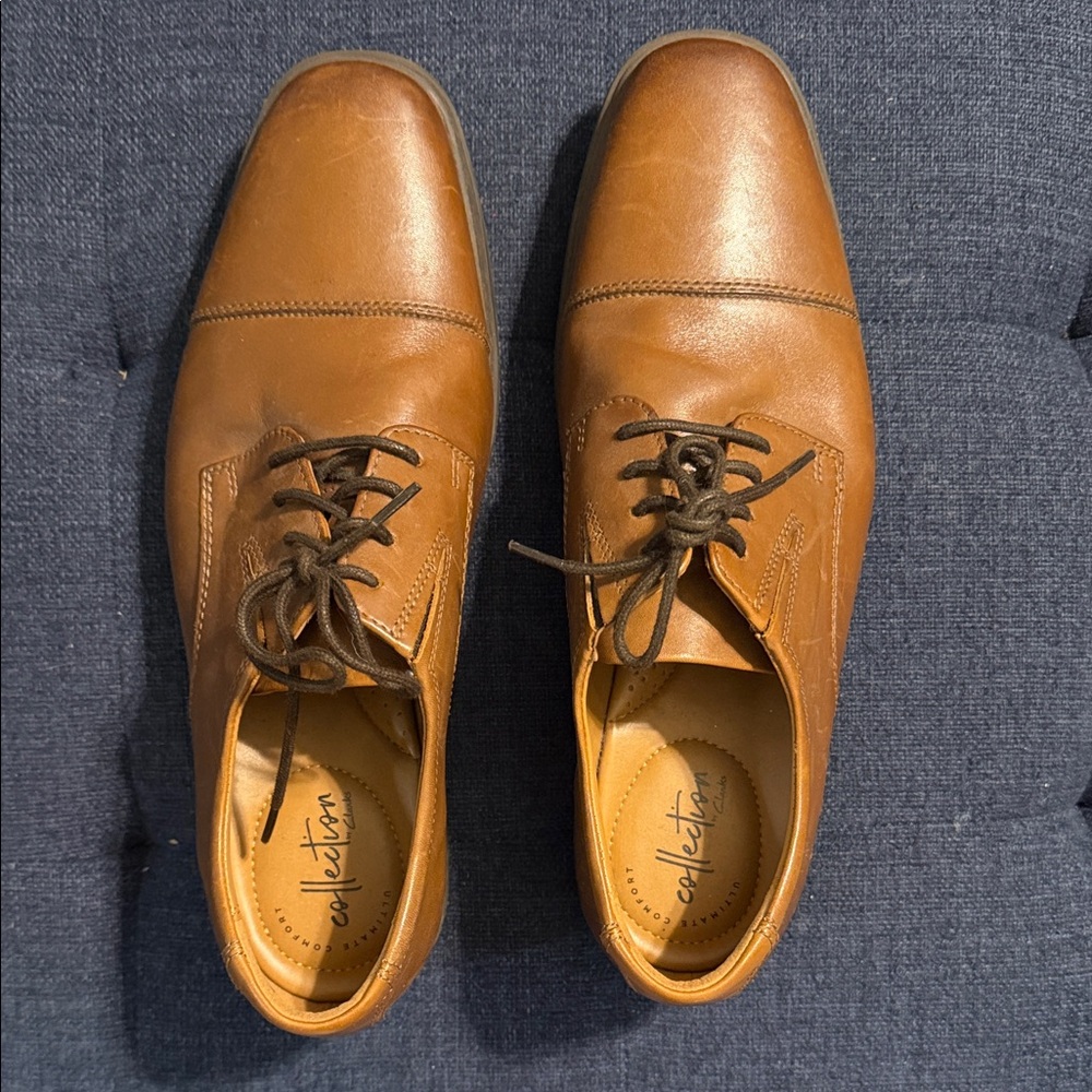 Clarks Whiddon Cap Mens dress shoes